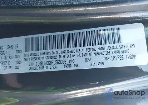 2015 Jeep Wrangler Unlimited Willys Wheeler из США, поврежденный, VIN 1C4BJWDG8FL569380